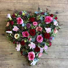 Pink and Red Heart