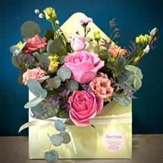 Vintage floral Envelope