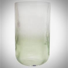 Ribbed vase